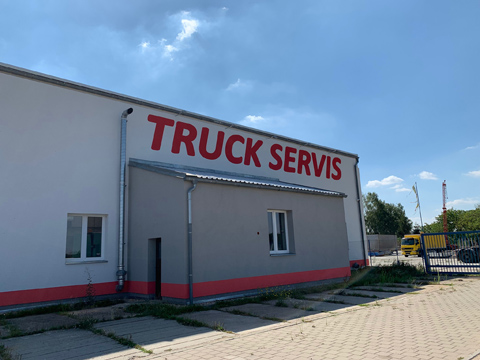 Budova Truck Servisu MALINA - VRŠE s.r.o.