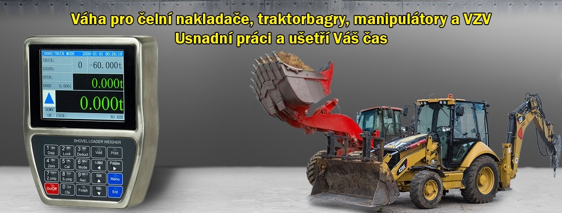 Váha pro čelní nakladače