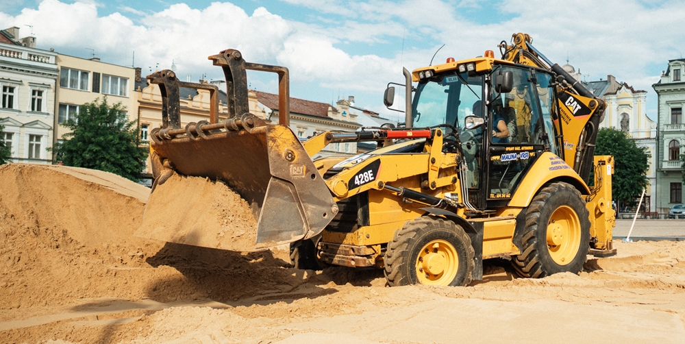 traktorbagr Caterpillar 428 E