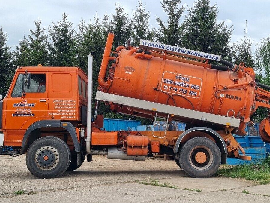 Liaz fekál vysokotlaký čistič kanalizací